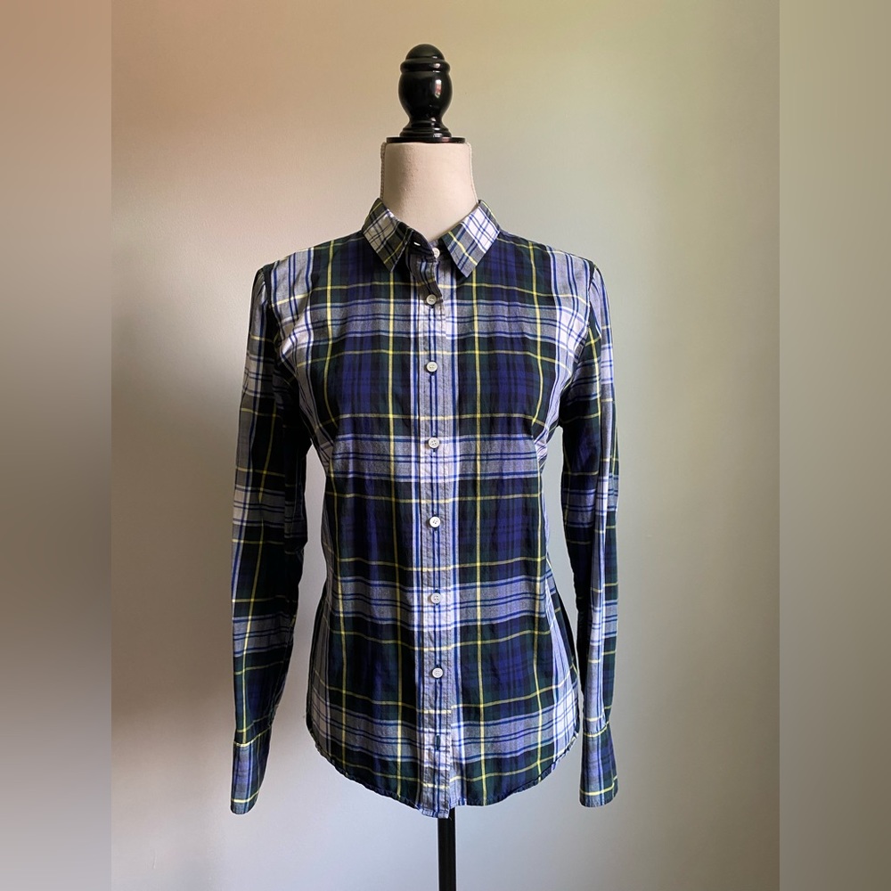 J. Crew button down shirt, perfect fit.